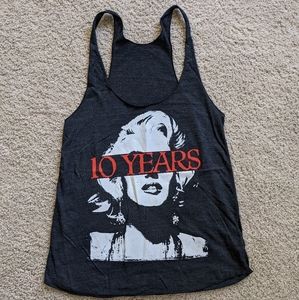 10 Years Band Concert Tank Top